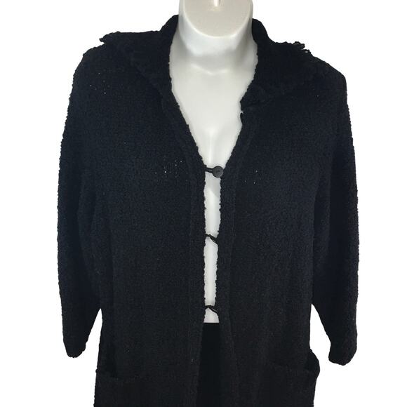 Magic Sweater Coat Boho Chic Extra Long Cardigan L - Picture 8 of 14